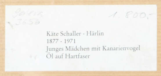 Schaller-Härling Käte Mangalore/Indien 1877 - 1971… - photo 4