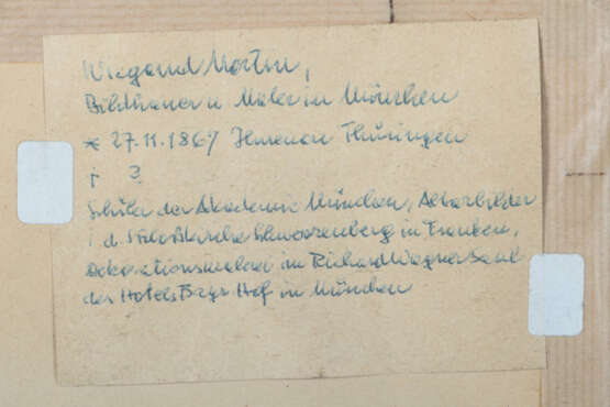 Wiegand, Martin (attr.) 1867 - 1961, deutscher Kün… - Foto 3