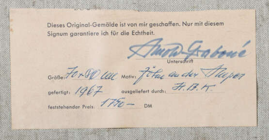 Arnold-Graboné, Georg 1896 - 1982, süddeutscher La… - photo 4