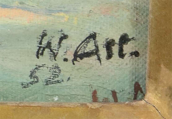 Ast, Walter 1887 - 1976, deutscher Maler. ''Garten… - photo 3