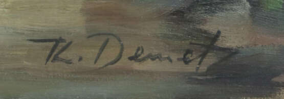 Demetz, Karl Trossingen 1909 - 1986 Apfelstetten. … - photo 3
