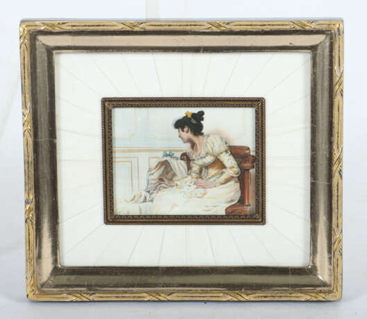 Hofmann, J. Maler der Manufaktur Haffke. ''Junge F… - photo 2