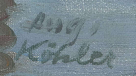 Köhler, August Stuttgart 1881 - 1964, Maler, Stud.… - photo 3