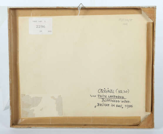 Landwehr, Fritz Bielefeld 1897 - 1966 Bopfingen, w… - photo 4