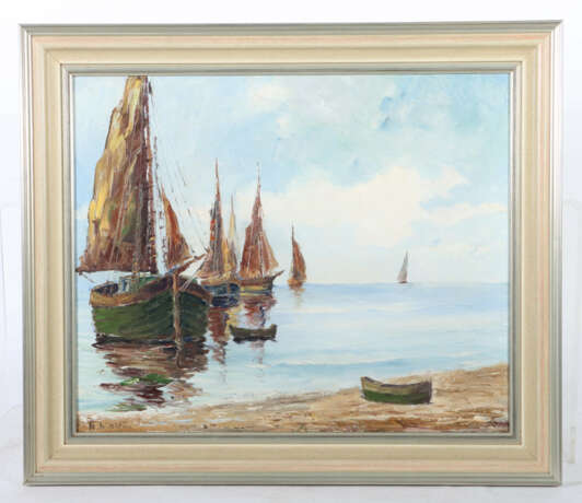 Maler des 20. Jh. ''Segelboote'', mehrere verschie… - фото 2