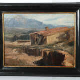 Maler des 20. Jh. ''Hütte in Landschaft'', karge L… - photo 2
