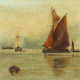 Maler des 20. Jh. ''Boote auf See'', mehrere Boote… - фото 1