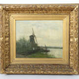 Maler des 20. Jh. ''Windmühle'', in einer Flusslan… - photo 2