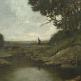 Maler des 20. Jh. ''Moorlandschaft'', Blick auf ei… - photo 1