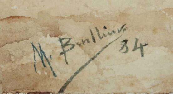 Künstler des 20. Jh. ''Dramatischer Stierkampf'', … - photo 3