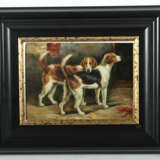 Schmitt, T. Maler des 20. Jh.. ''Paar Hunde'', neb… - photo 2