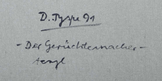 Tyspe-Vogt, Dieter Berlin 1937 - 1994, Berliner Ma… - photo 4