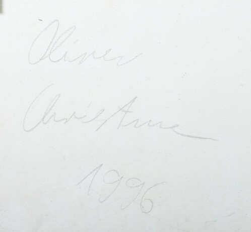 Christmann, Oliver geb. 1960 in Heilbronn, Stud. a… - фото 3