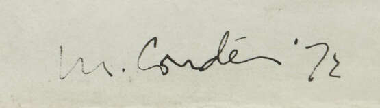Condé, Miguel geb. 1939 in Pittsburgh, Maler. ''Fr… - фото 3