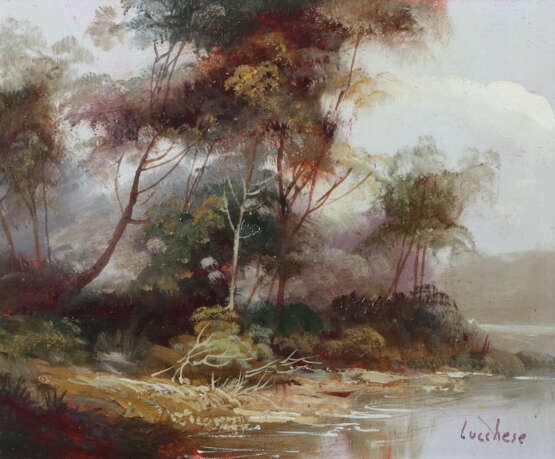 Lucchese, Gianni geb. 1965. ''Flusslandschaft'', B… - photo 1