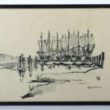 Maler des 20./21. Jh. ''Hafen Greetsiel'', Darstel… - Foto 2