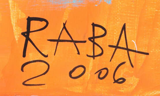 RABA eigtl. Michel Rabanelly, geb. 1957, französis… - photo 3
