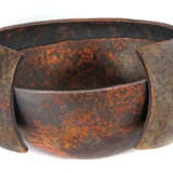 Design-Schale 21. Jahrhundert, Kupfer patiniert, b… - photo 1