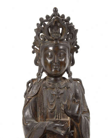 Bodhisattva auf Lotosblütensockel. - Foto 2