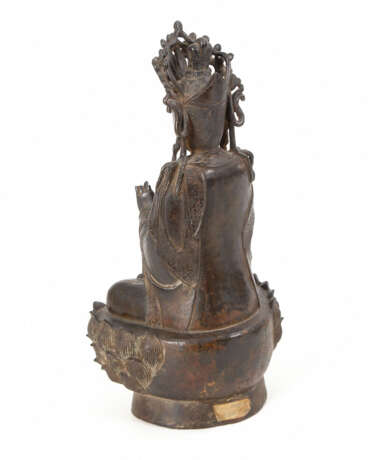 Bodhisattva auf Lotosblütensockel. - Foto 3