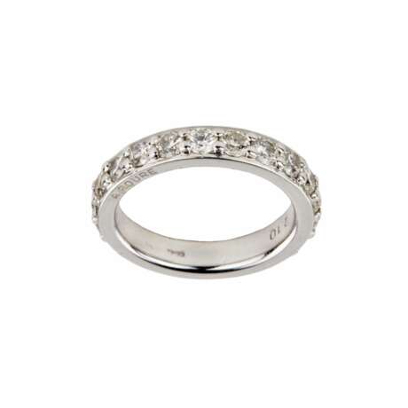 Gold ring with diamonds. Gassan. Diamonds 21th century - photo 1