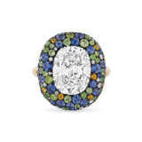 TAFFIN MULTI-GEM AND DIAMOND RING - photo 3