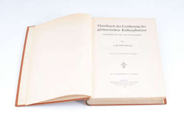 Becker-Dillingen, J.: "Handbuch der Ern