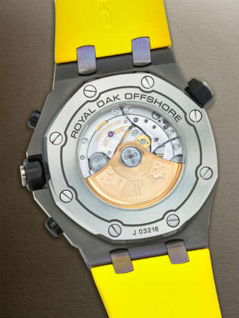 AUDEMARS PIGUET, STAINLESS STEEL CHRONOGRAPH 'ROYAL OAK OFFSHORE', REF. 26703ST - photo 3 AUDEMARS PIGUET, STAINLESS STEEL CHRONOGRAPH 'ROYAL OAK OFFSHORE', REF. 26703ST - photo 3