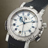 BREGUET, HEAVY WHITE GOLD ALARM 'MARINE ROYALE' WITH DATE, REF. 5847BB - photo 2