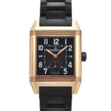 JAEGER-LECOULTRE, LIMITED EDITION PINK GOLD REVERSIBLE DUAL TIME 'REVERSO SQUADRA HOMETIME' WITH DATE AND DAY/NIGHT INDICATION, REF. Q7002671 / 230.2.77 - Foto 1