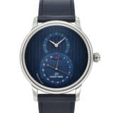 JAQUET DROZ, STAINLESS STEEL 'GRANDE SECONDE QUANTIEME' WITH DATE, REF. J007030245 - photo 1