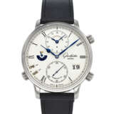 GLASHÜTTE, WHITE GOLD THIRTY SIX TIMEZONE 'SENITOR COSMOPOLITE' WITH OUTSIZED DATE AND DAY-NIGHT INDICATION, REF. 1-89-02-01-04-30 - photo 1
