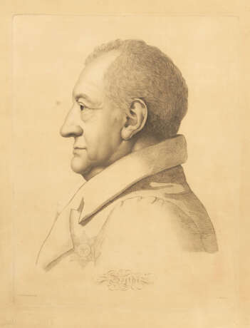 Goethe-Porträt im Profil - Ferdinand Ja - photo 1