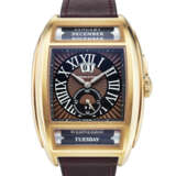 MAÎTRES DU TEMPS, LARGE PINK GOLD TRIPLE CALENDER 'CHAPTER TWO' WITH OUTSIZED DATE, REF. C2T.55.21.142 MADE IN COLLABORATION WITH DANIEL ROTH, ROGER DUBUIS, AND PETER SPEAKE-MARIN - photo 1