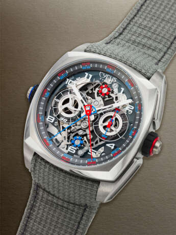 CYRUS, LIMITED EDITION TITANIUM DUAL MONOPUSHER CHRONOGRAPH 'KLEPCYS DICE', REF. 539.508.TT.A - photo 2