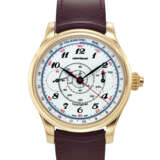 MONTBLANC, LIMITED EDITION PINK GOLD MONOPUSHER CHRONOGRAPH 'VILLERET 1858', REF. M162912 - photo 1