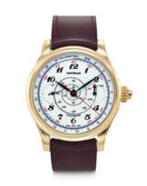MONTBLANC, LIMITED EDITION PINK GOLD MONOPUSHER CHRONOGRAPH 'VILLERET 1858', REF. M162912
