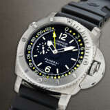 PANERAI, LIMITED EDITION TITANIUM 'LUMINOR 1950 PANGAEA' WITH DEPTH GAUGE INDICATION, REF. PAM00307 - photo 2