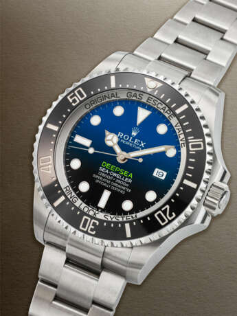 ROLEX, STAINLESS STEEL 'DEEPSEA SEA DWELLER' WITH DATE AND HELIUM ESCAPE VALVE, REF. 126660 - photo 2