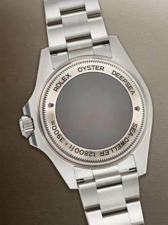 ROLEX, STAINLESS STEEL 'DEEPSEA SEA DWELLER' WITH DATE AND HELIUM ESCAPE VALVE, REF. 126660 - photo 3