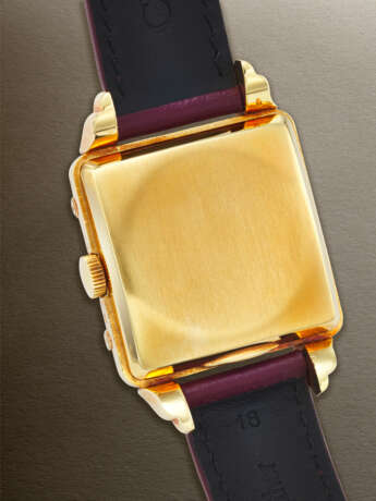 GÜBELIN, YELLOW GOLD TRIPLE CALENDAR 'IPSO MATIC CIOCCOLATONE' WITH MOON PHASES - photo 3