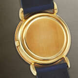 ANDERSEN GENÈVE, YELLOW GOLD WORLD TIME 'COMMUNICATION 24' WITH BLUE ENAMEL DIAL - photo 3