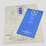 ANDERSEN GENÈVE, YELLOW GOLD WORLD TIME 'COMMUNICATION 24' WITH BLUE ENAMEL DIAL - photo 4