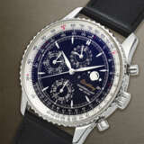 BREITLING, STAINLESS STEEL PERPETUAL CALENDAR CHRONOGRAPH 'NAVITIMER MONTBRILLANT' WITH MOON PHASES, REF. A19030/B248 - Foto 2