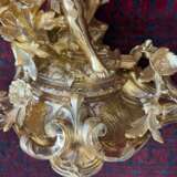 Pair Of Napoleon III Period Gilt Bronze Putti Andirons 19th century Bronze Napoleon III 19th century - photo 4