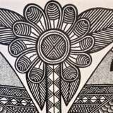 Birds of paradise John KAUAGE Acrylic on canvas Papua New Guinea 2013 Canvas 21th century - photo 4