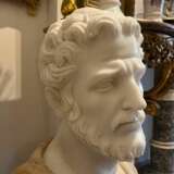 Bust of Marcus Aurelus in Marble in marble and onyx 20th century Marble 20th century - photo 3