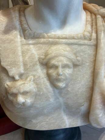 Bust of Marcus Aurelus in Marble in marble and onyx 20th century Marble 20th century - photo 4