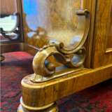Davenport mid-Victorian burr walnut and marquetry desk 19th century circa 1860 Wood Victorian Style 19th century - photo 4