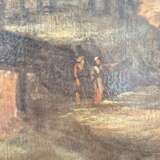 Hunting scene 18th century Oil on canvas 18th century - photo 2